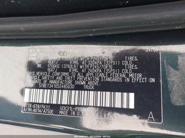 TOYOTA TUNDRA - 9