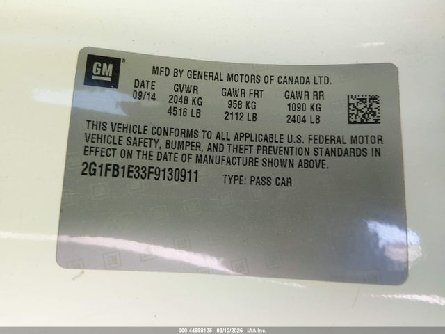 CHEVROLET CAMARO 2LS - 9