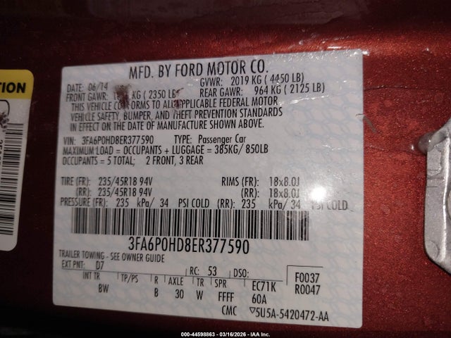 FORD FUSION SE - 9