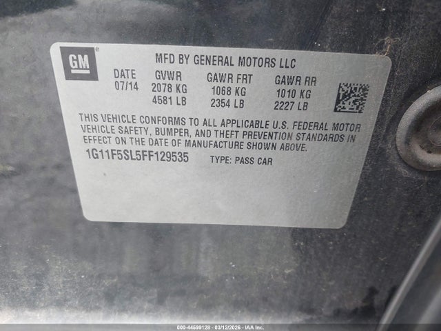 CHEVROLET MALIBU 1LZ - 9