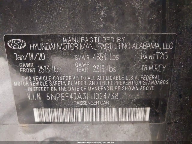 HYUNDAI SONATA SEL - 9