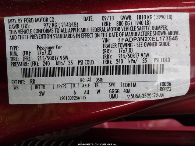 FORD FOCUS TITANIUM - 9
