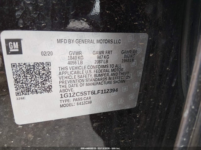 CHEVROLET MALIBU FWD 1FL - 9