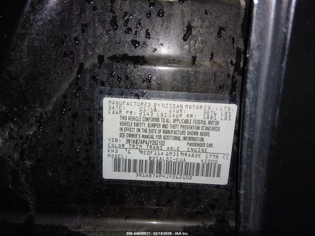 2018 Nissan SENTRA SV 照片 9
