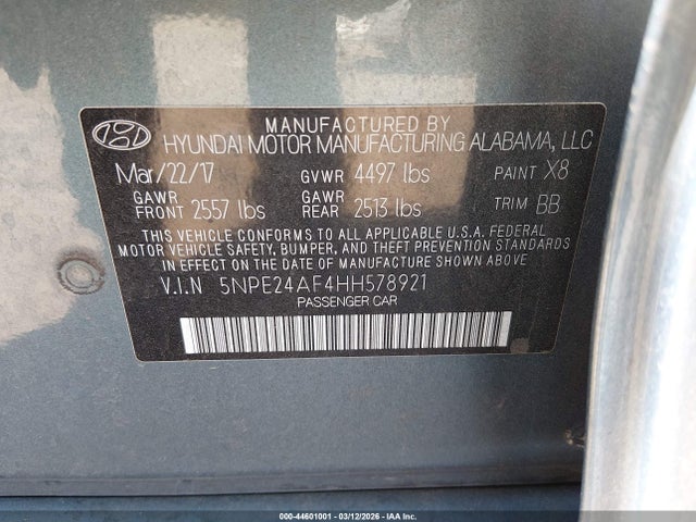 HYUNDAI SONATA SE - 9