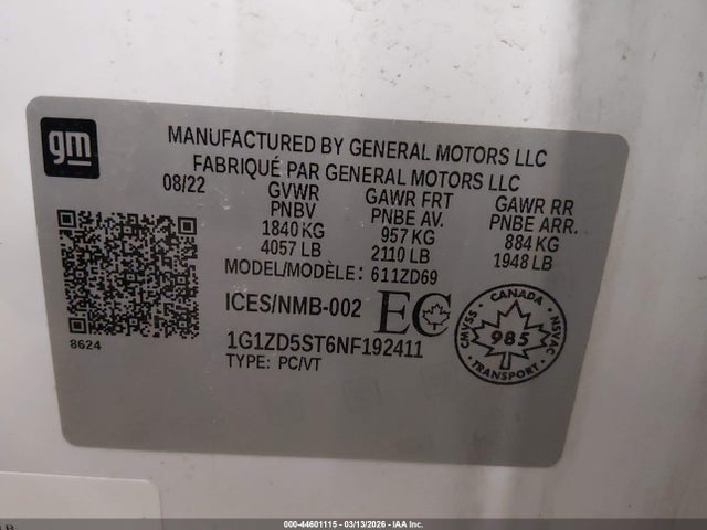 CHEVROLET MALIBU LT - 9