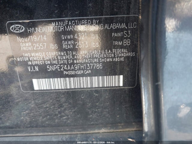 HYUNDAI SONATA ECO - 9