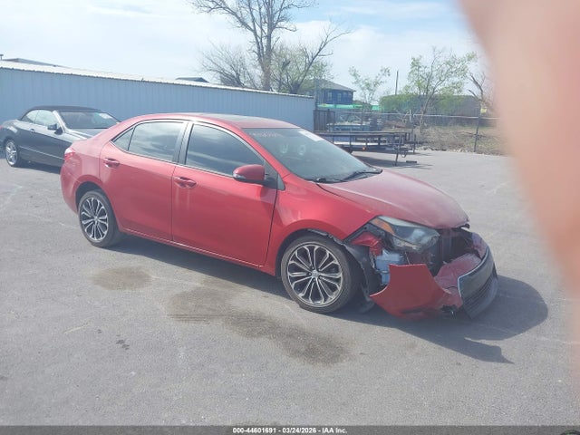 2016 TOYOTA COROLLA S PREMIUM