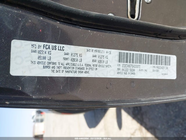 DODGE CHARGER SE - 9