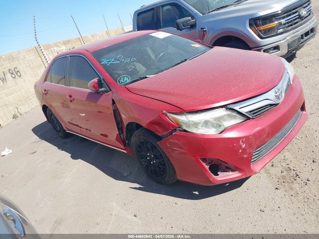 2012 TOYOTA CAMRY LE