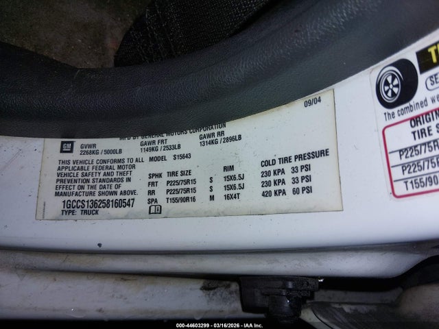 CHEVROLET COLORADO LS - 9