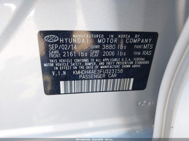 HYUNDAI ELANTRA SE - 9