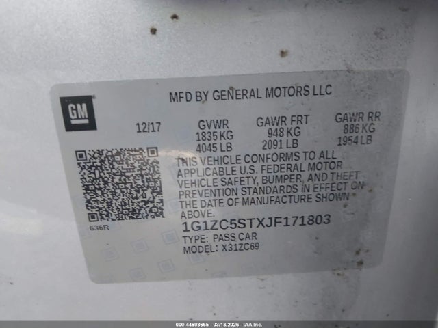 CHEVROLET MALIBU 1FL - 9