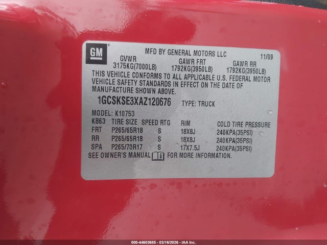 CHEVROLET SILVERADO 1500 - 9