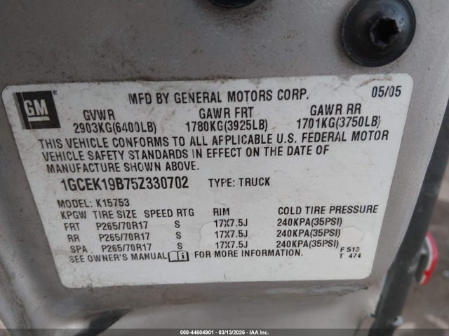 CHEVROLET SILVERADO 1500 Z71 - 9