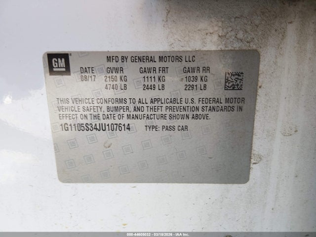 CHEVROLET IMPALA 1LT - 9