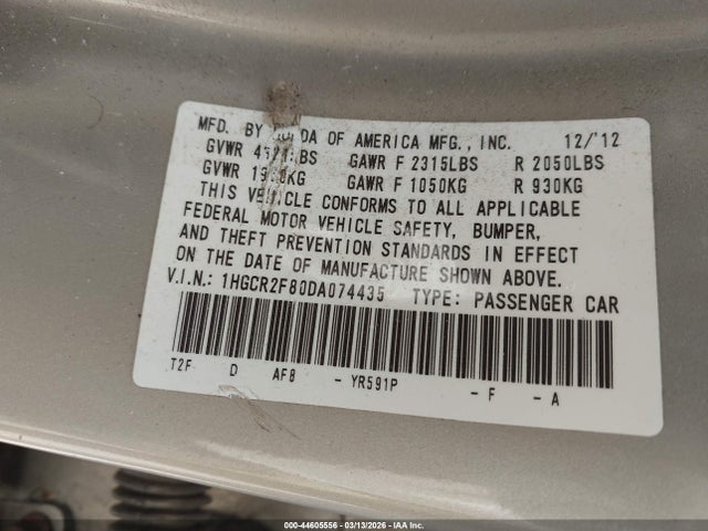 HONDA ACCORD EX-L - 9