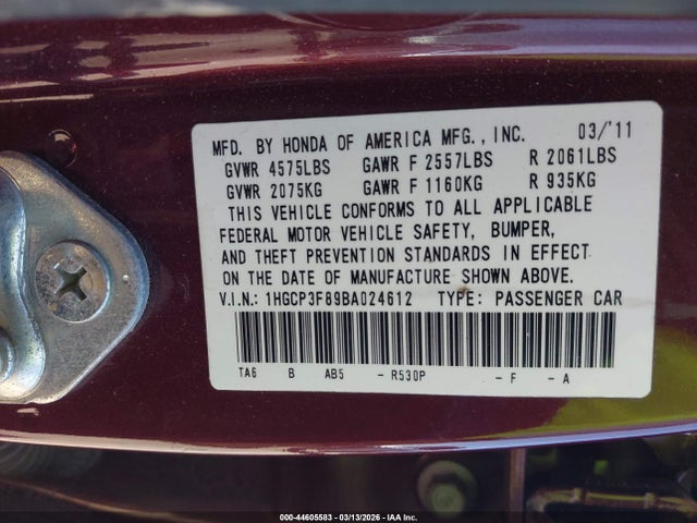 HONDA ACCORD 3.5 EX-L - 9