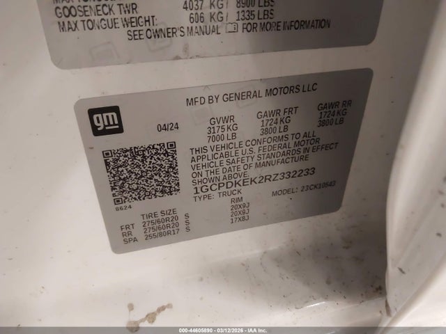 CHEVROLET SILVERADO 1500 4WD SHORT BED LT WITH 2FL - 9