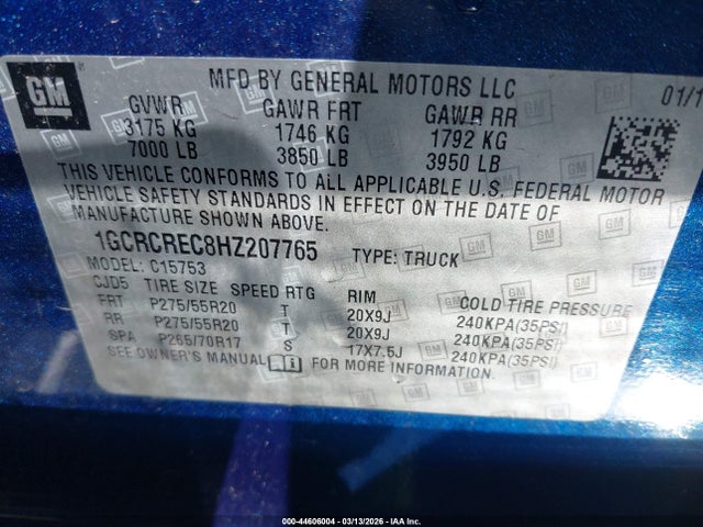 CHEVROLET SILVERADO 1500 1LT - 9