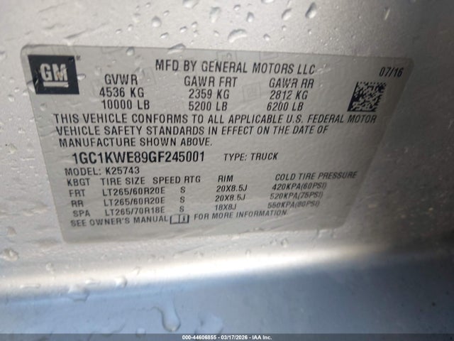 CHEVROLET SILVERADO 2500HD LTZ - 8