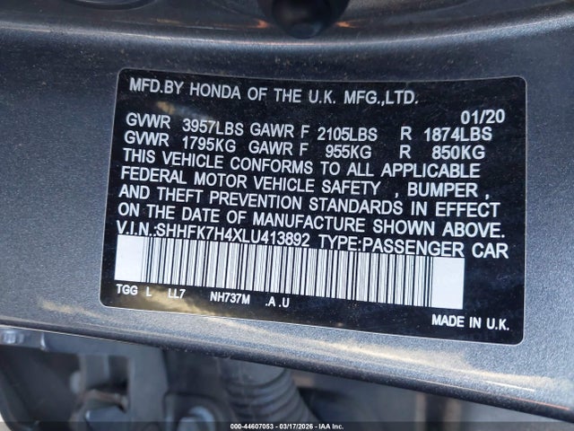 HONDA CIVIC SPORT - 9