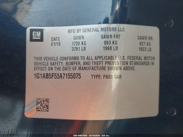 CHEVROLET COBALT LS - 9