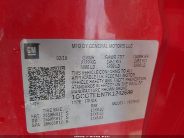 CHEVROLET COLORADO ZR2 - 9