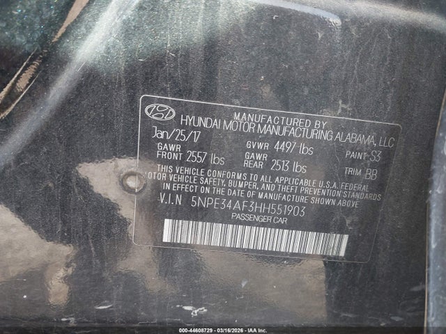 HYUNDAI SONATA LIMITED - 9