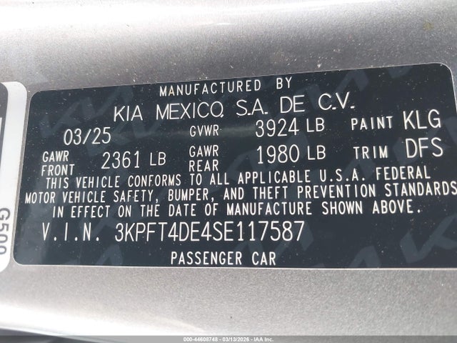 KIA K4 - 9