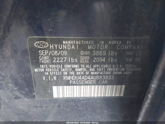 HYUNDAI ELANTRA GLS - 9