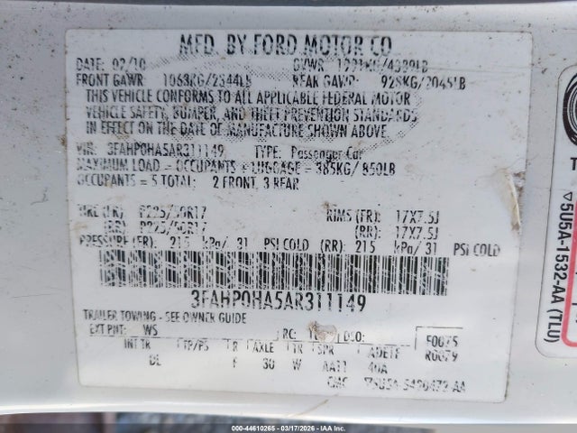 FORD FUSION SE - 9