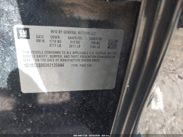 CHEVROLET CRUZE LS AUTO - 9