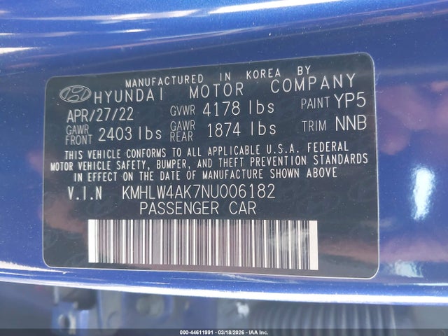 2022 HYUNDAI ELANTRA N 9