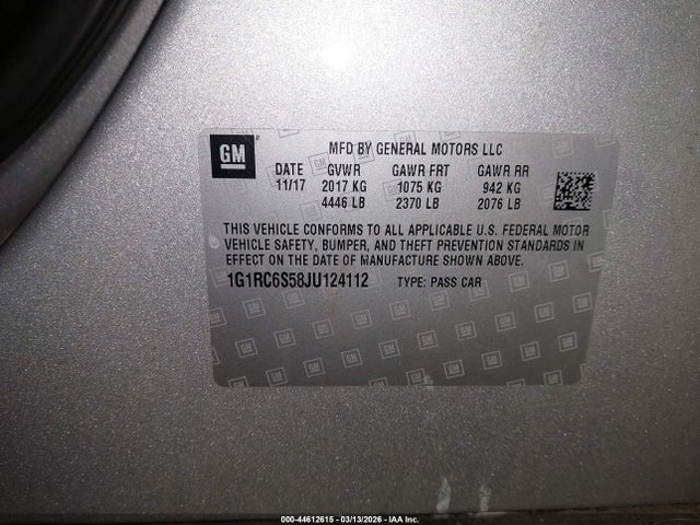 CHEVROLET VOLT LT - 9