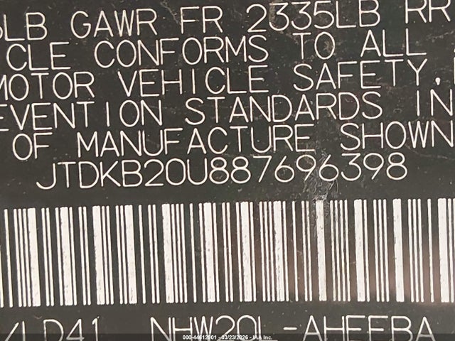 2008 Toyota PRIUS photo 9