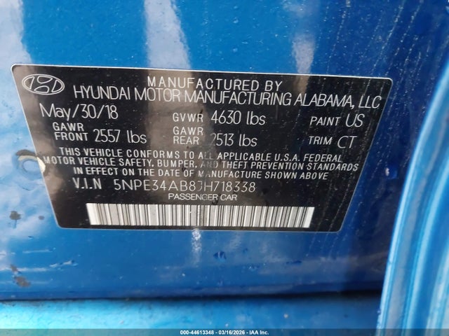 HYUNDAI SONATA LIMITED 2.0T+ - 9