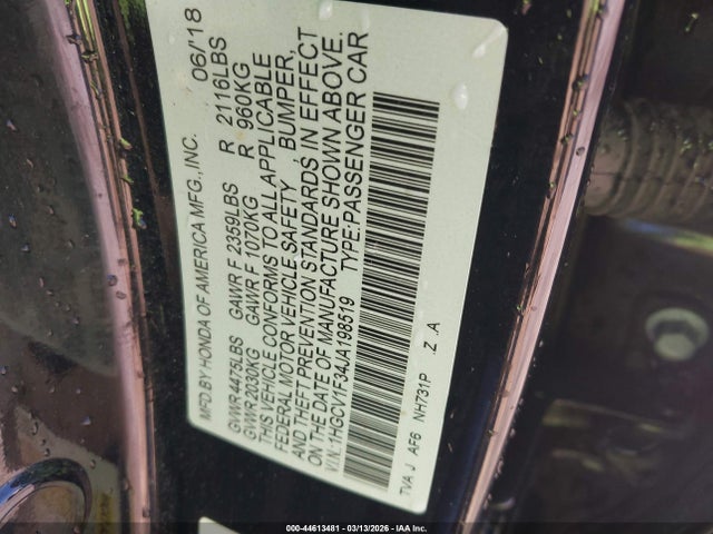 HONDA ACCORD SPORT - 9