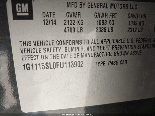 CHEVROLET IMPALA 1LT - 9