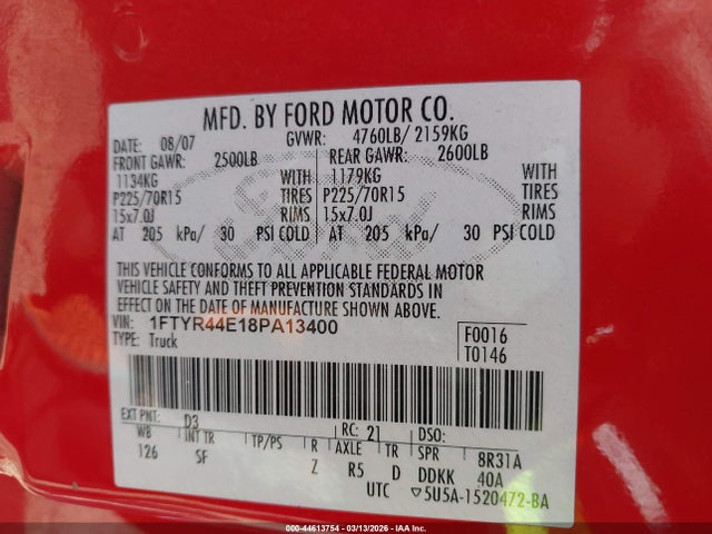 FORD RANGER SPORT/XLT - 9