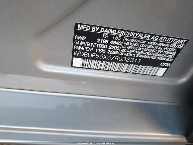 MERCEDES-BENZ E-CLASS - 9