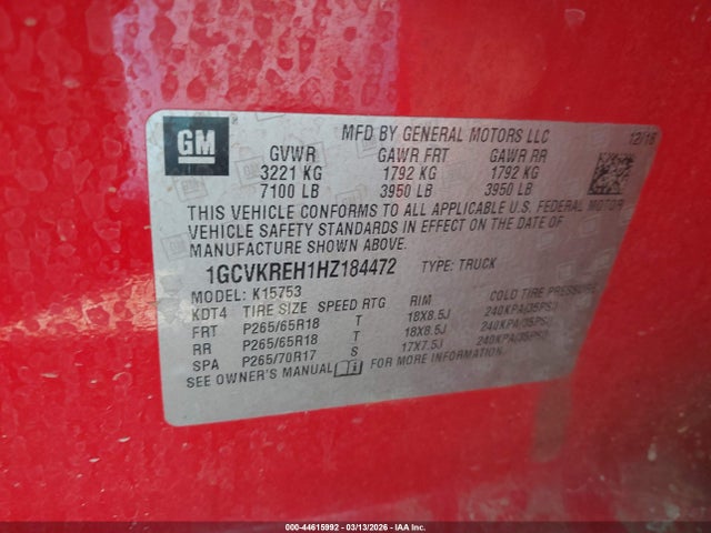 CHEVROLET SILVERADO 1500 2LT - 9