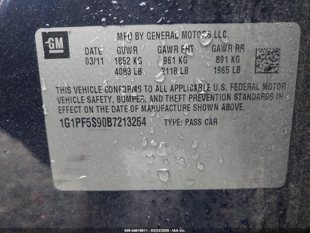 CHEVROLET CRUZE 1LT - 9