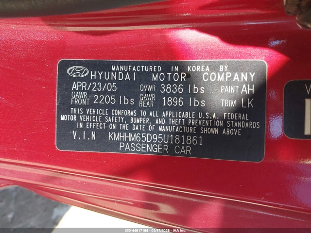 HYUNDAI TIBURON GS - 9