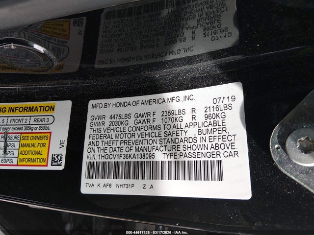 HONDA ACCORD SPORT - 9