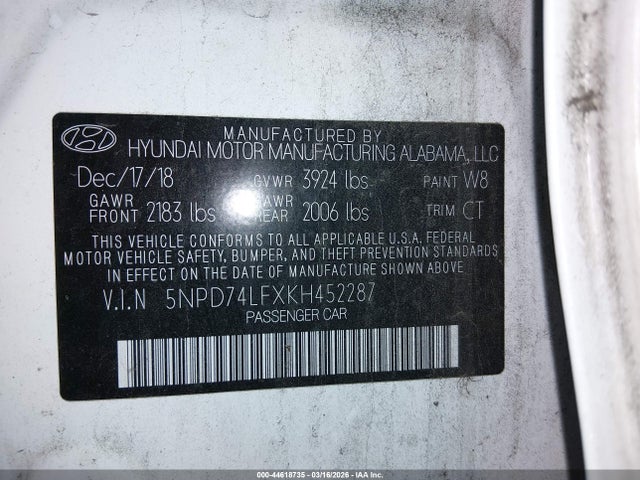 HYUNDAI ELANTRA SE - 9