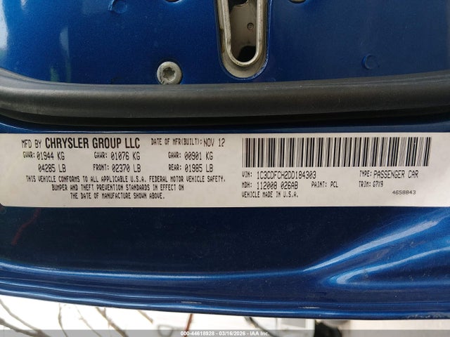 DODGE DART LIMITED - 9