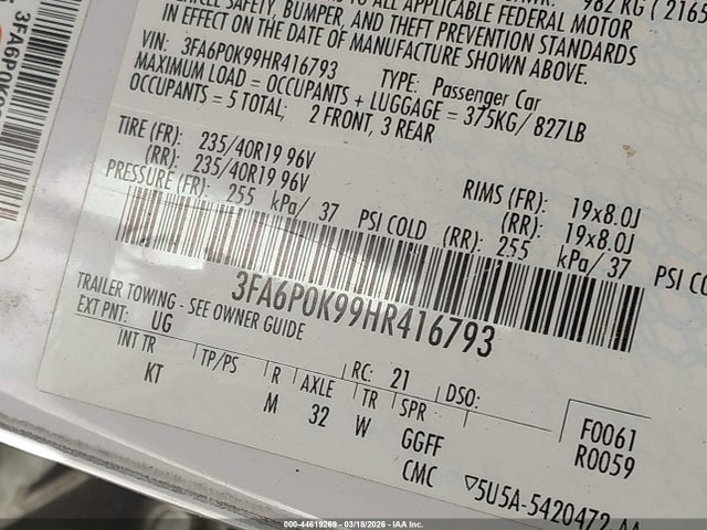 FORD FUSION TITANIUM - 9