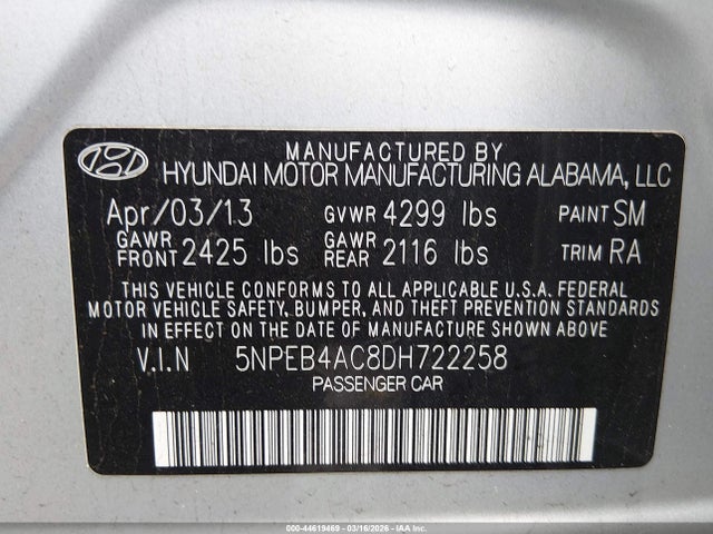 HYUNDAI SONATA GLS - 9