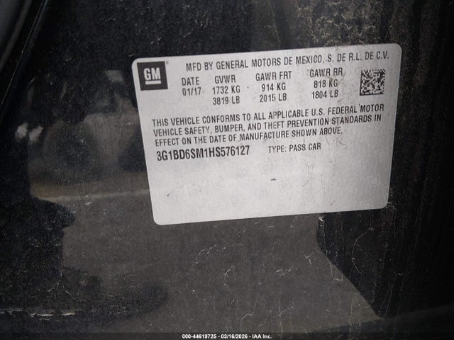 CHEVROLET CRUZE LT MANUAL - 9